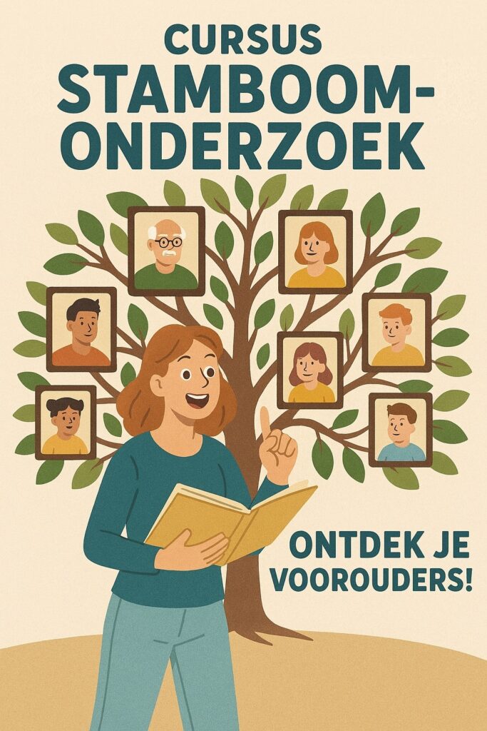 schrijf je nu in voor de cursus stamboomonderzoek voor beginners