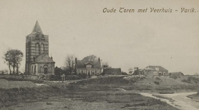 transcripties Betuwe V. Varik met oude toren en veerhuis.